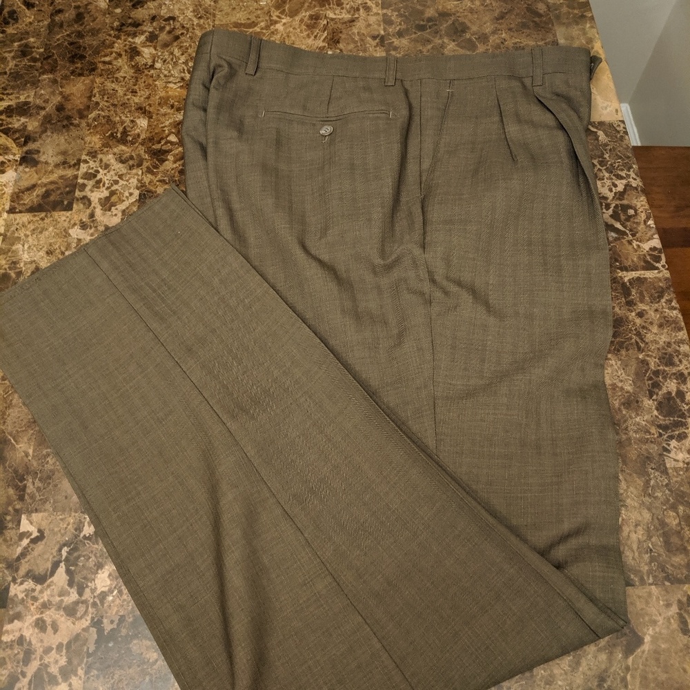 Hand Tailored Vanetti 38L, brown tweed-look